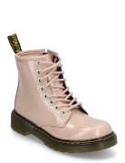 1460 J Powder Pink Nebula Glitter Boots Støvler Pink Dr. Martens