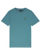 Plain T-Shirt Tops T-Kortærmet Skjorte Blue Lyle & Scott