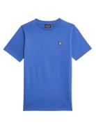 Plain T-Shirt Tops T-Kortærmet Skjorte Blue Lyle & Scott