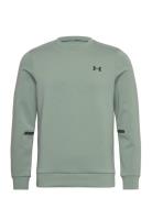 Ua Unstoppable Flc Crew Eu Sport Men Sport Clothing Sport Sweatshirts ...