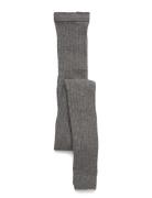 Cotton Rib Leggings Tights Grey Mp Denmark