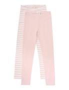 Leggings 2-Pack Bottoms Leggings Pink Creamie