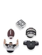 Football Team 5 Pack Sko Accessories Multi/patterned Crocs