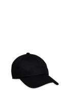 Elijah Cotton Logo Cap Designers Headwear Caps Black J. Lindeberg