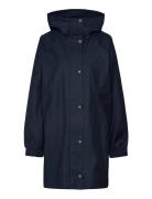 Barbour Chesney Wproof Outerwear Parka Coats Navy Barbour