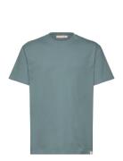 Loose T-Shirt Tops T-Kortærmet Skjorte Blue Revolution