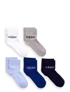 Kids Lin Ank 5P Sport Socks & Tights Socks Multi/patterned Adidas Perf...