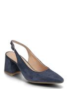 D Giselda C Shoes Sling Backs Heeled Slingbacks Navy GEOX