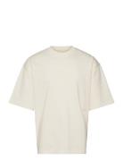 Wbbeam Base Tee Designers T-Kortærmet Skjorte Cream Woodbird