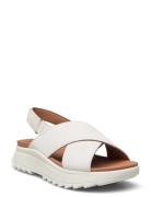 Dashlite Wish D Flade Sandaler White Clarks