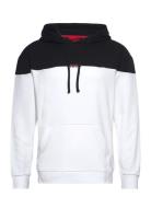 Amsterdam Hoodie Designers Sweatshirts & Hoodies Hoodies White HUGO