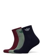 1/4 Socks 3P Sport Sport Clothing Sport Socks Multi/patterned Adidas O...