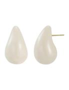 Donna Drop Enamel Earring Ivory Accessories Jewellery Earrings Studs G...