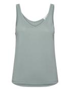 Slcolumbine Tank Top Tops T-shirts & Tops Sleeveless Green Soaked In L...