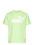 Ess No. 1 Logo Tee B Tops T-Kortærmet Skjorte Green PUMA