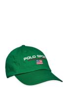 Polo Sport Twill Ball Cap Sport Headwear Caps Green Polo Ralph Lauren