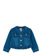 Denim Jacket Knit Outerwear Jackets & Coats Denim & Corduroy Blue Bobo...