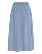 Cc Heart Ellis Denim Skirt Skirts Knee-length & Midi Skirts Blue Coste...