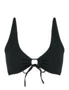 Swim Wirefree Plunge T-Shirt Bra Bikinitop Black Chantelle Beach