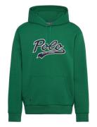 Logo Double-Knit Hoodie Designers Sweatshirts & Hoodies Hoodies Green ...