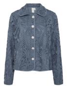 Yasira Ls Jacket Outerwear Jackets Light-summer Jacket Navy YAS