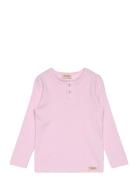 Tee Ls Tops T-shirts Long-sleeved T-Skjorte Pink MarMar Copenhagen