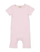 Summer Rompy Bodysuits Short-sleeved Pink MarMar Copenhagen