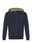 Mix&Match Jacket H Tops Sweatshirts & Hoodies Hoodies Navy BOSS