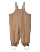 Rainwear Charlo Overall Outerwear Rainwear Bottoms Brown Wheat