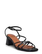 Sandals Sandal Med Hæl Black Billi Bi