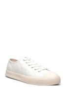 Ayers Canvas Low-Top Sneaker Low-top Sneakers White Polo Ralph Lauren