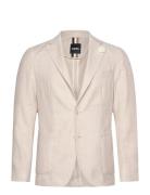 C-Hanry-252 Designers Blazers Single Breasted Blazers Beige BOSS