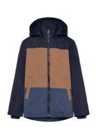 Nkmmax Li Jacket Block Outerwear Shell Clothing Shell Jacket Brown Nam...