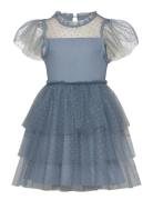 Tnnarice S_S Dress Dresses & Skirts Dresses Partydresses Blue The New