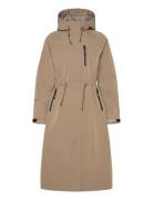 Rain Jackets Outerwear Rainwear Rain Coats Beige Ilse Jacobsen