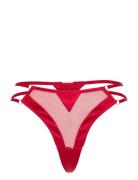 Vienna Hl String G-streng Undertøj Red Hunkemöller