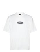 Dotted Logo T-Shirt Designers T-Kortærmet Skjorte White Daily Paper