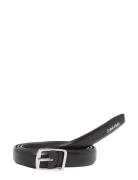 Slim Square Buckle Belt 2.0 Bælte Black Calvin Klein