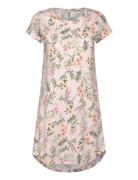 Nightdress Aop Nattøj Pink Lindex