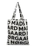 Sacky Atoma Aop Bag Bags Totes White Mads Nørgaard