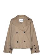 Lr-Katinka Trenchcoat Frakke Beige Levete Room