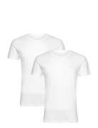 C-Neck T-Shirt 2-Pack Tops T-Kortærmet Skjorte White GANT