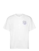 Edwin Music Channel T-Shirt - White Designers T-Kortærmet Skjorte Whit...