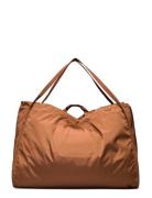 Sage Big Matte Twill Shopper Taske Brown HVISK