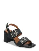 Sandals Sandal Med Hæl Black Billi Bi