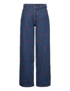 Tnnatalia Wide Jeans Bottoms Jeans Wide Jeans Blue The New