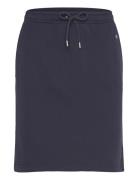 Reg Shield Jersey Skirt Skirts Knee-length & Midi Skirts Navy GANT