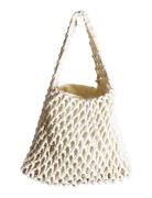 Maria Net Bag White Shopper Taske White Pipol's Bazaar