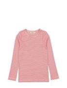 Tani Tops T-shirts Long-sleeved T-Skjorte Red MarMar Copenhagen