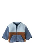 Nbmmimba Teddy Jacket Outerwear Fleece Outerwear Fleece Jackets Blue N...